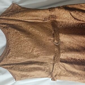 Lane Bryant Copper Dress  Sz 16